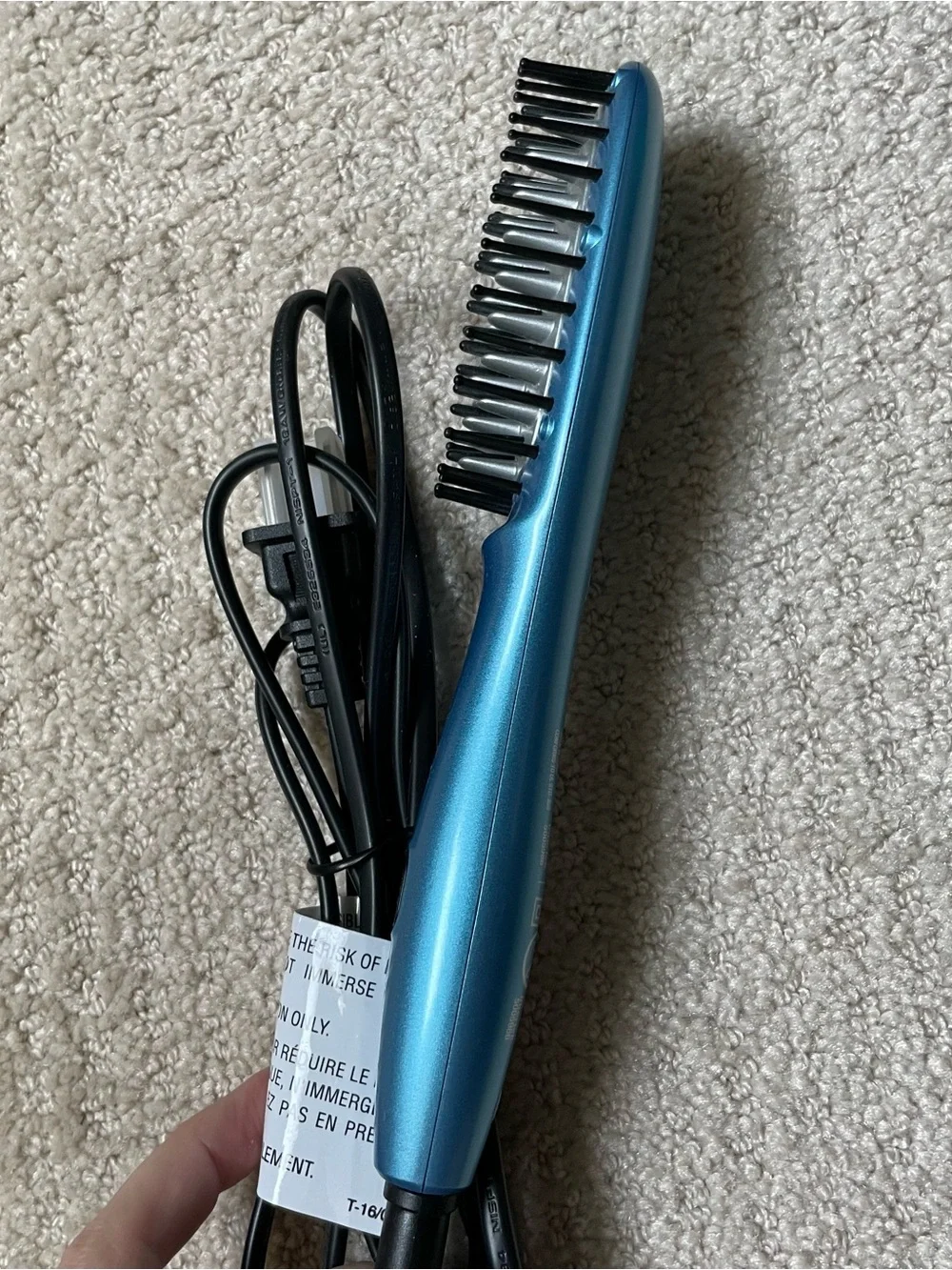 BaBylissPRO heated straightening brush